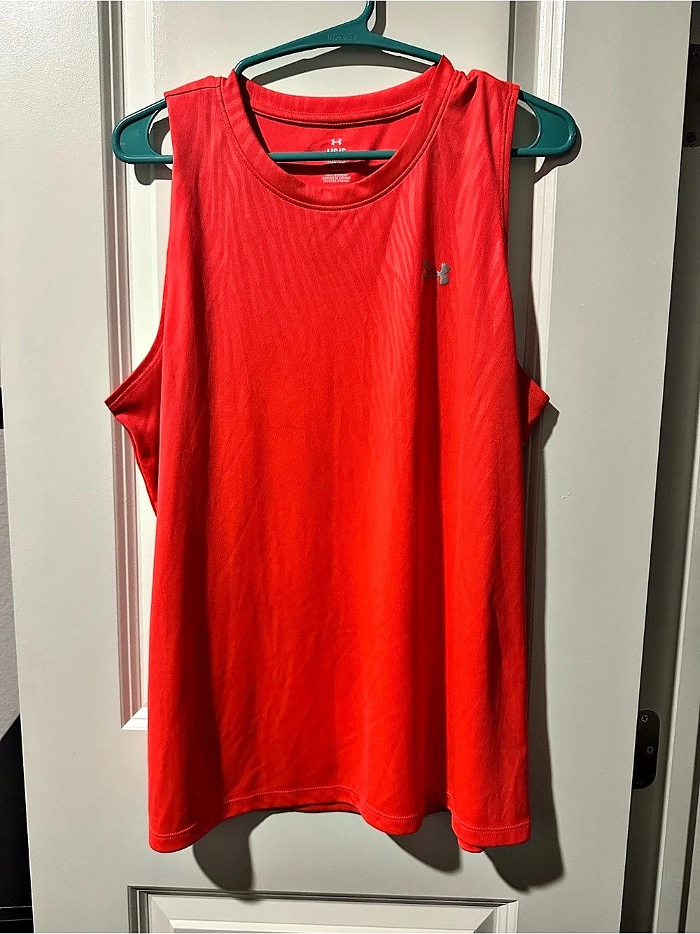 Under Armour UA Tech Tank Top Athletic Red Large